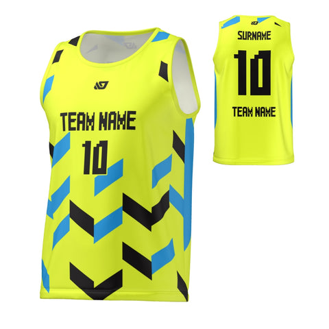 Flight Singlet Arrows - Neon Yellow