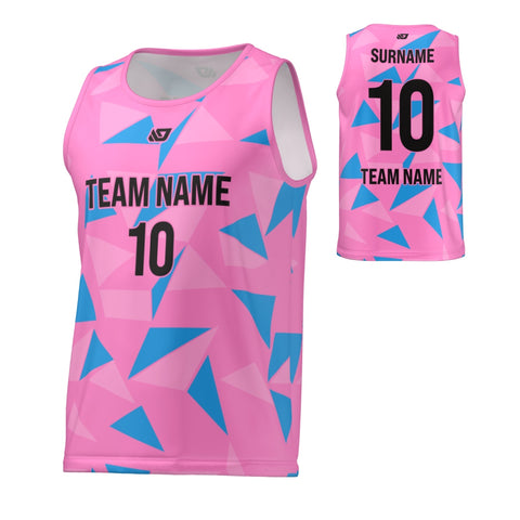 Flight Singlet Fragments - Pink