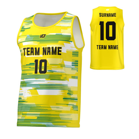Flight Singlet Glitch - Yellow