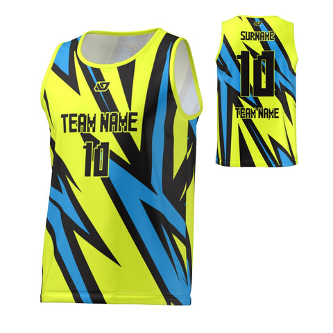 Flight Singlet Slash - Neon Yellow