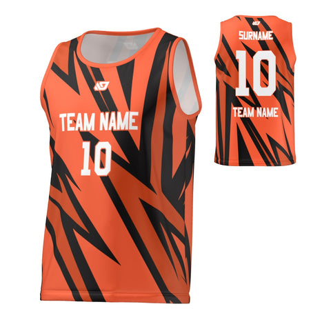 Flight Singlet Slash - Orange