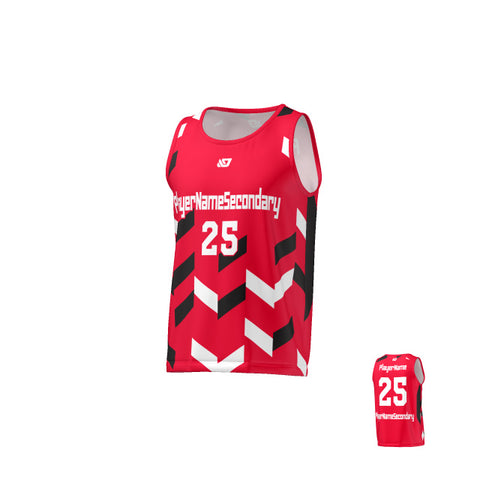 Flight Singlet Arrows  - Red