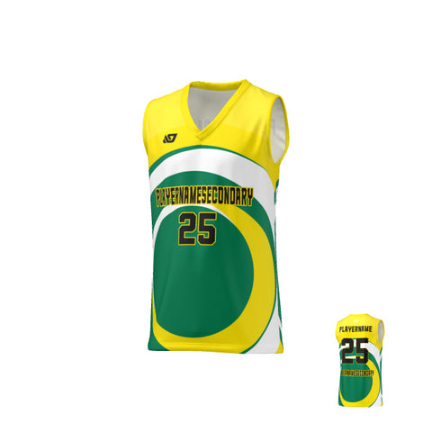 Basketball Jersey Swell - Yellow