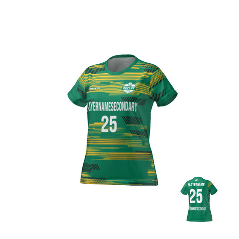 Flight Jersey Womens Glitch - Green