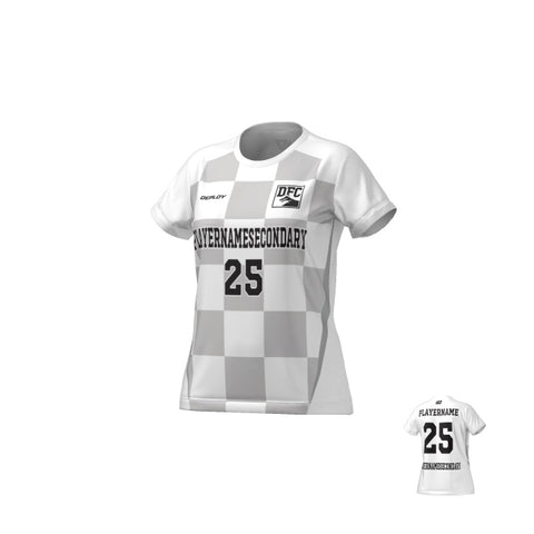 Flight Jersey Womens Checkers - White