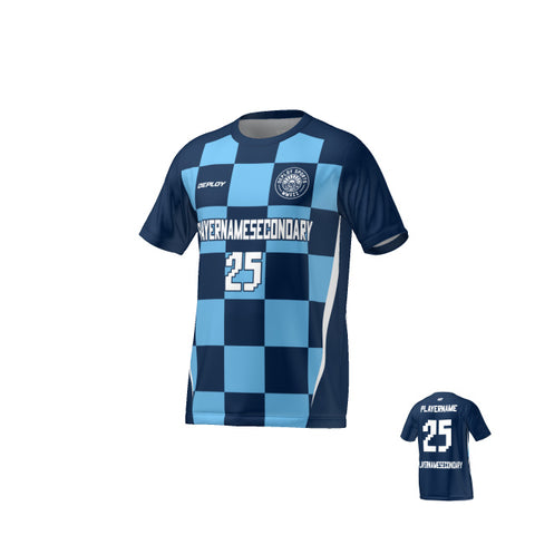 Flight Jersey Checkers - Navy