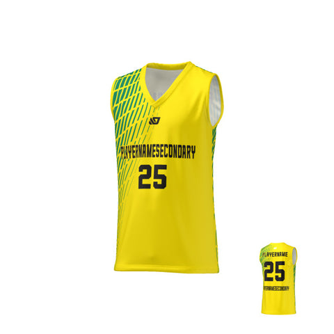 Basketball Jersey Gradient - Yellow