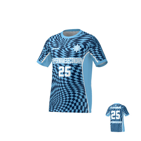 Flight Jersey Warped - Sky Blue