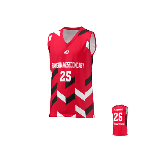 Basketball Jersey Arrows - Red