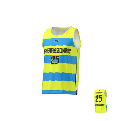 Flight Singlet Zag - Neon Yellow