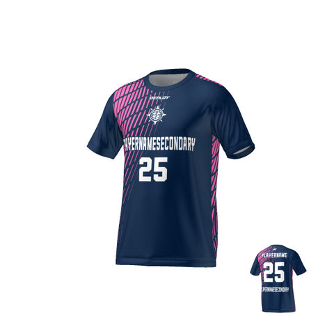 Flight Jersey Gradient - Navy & Pink