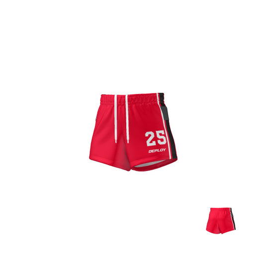 Oz Tag Shorts Stipes - Red - Youth