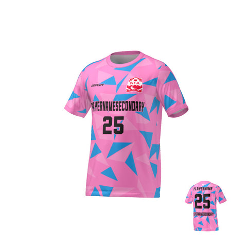 Nepean FA - Flight Jersey Fragments - Pink
