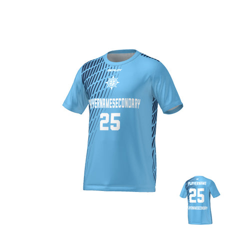 Flight Jersey Gradient - Sky Blue