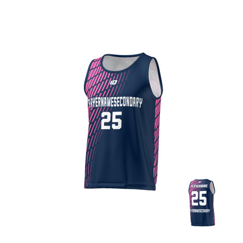 Flight Singlet Gradient - Navy & Pink