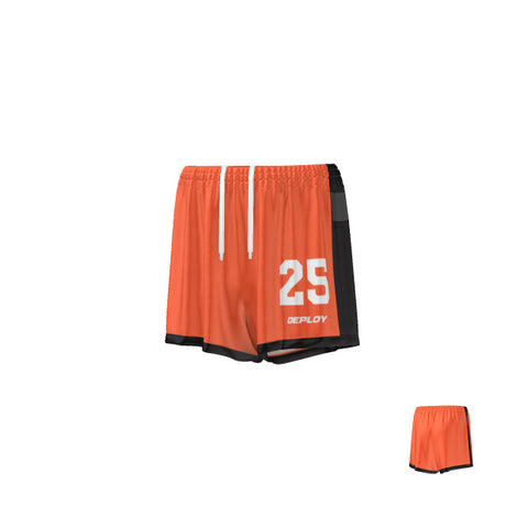 Oz Tag Shorts Accent - Orange - Adult