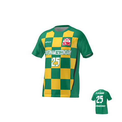Nepean FA - Flight Jersey Checkers - Green