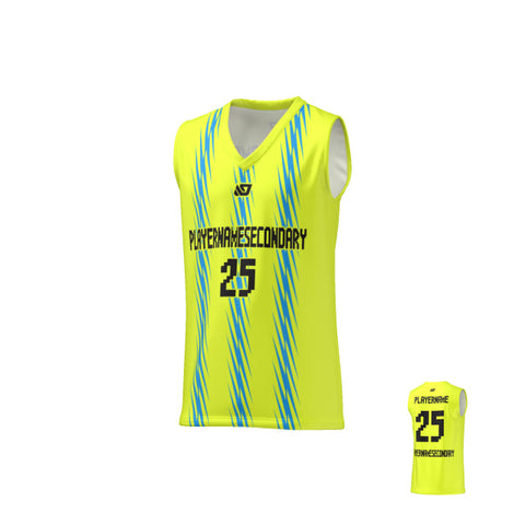 Basketball Jersey Flash - Neon Yellow