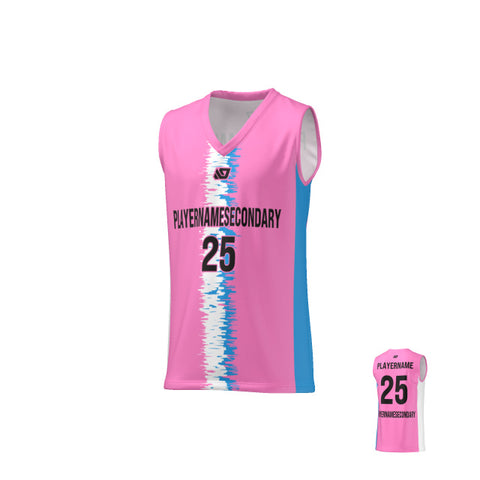 Basketball Jersey Static - Pink
