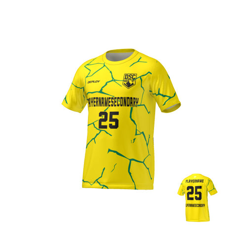 Flight Jersey Cracks - Yellow