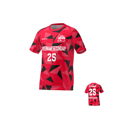 Nepean FA - Flight Jersey Fragments - Red