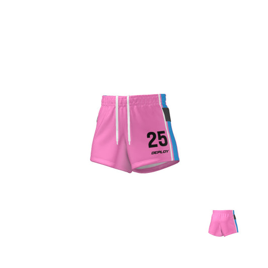 Oz Tag Shorts Stripes - Pink - Youth