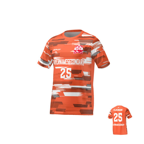 Nepean FA - Flight Jersey Glitch - Orange