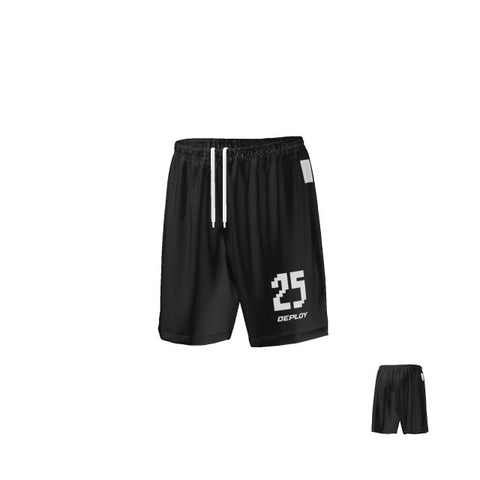 Oz Tag Shorts Plain - Black