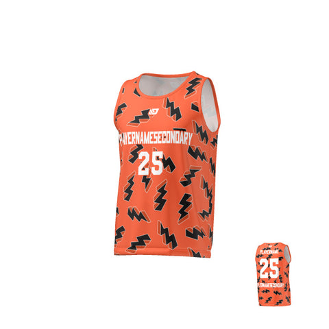 Flight Singlet 3D Lightning - Orange