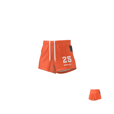 Oz Tag Shorts Plain - Orange - Youth