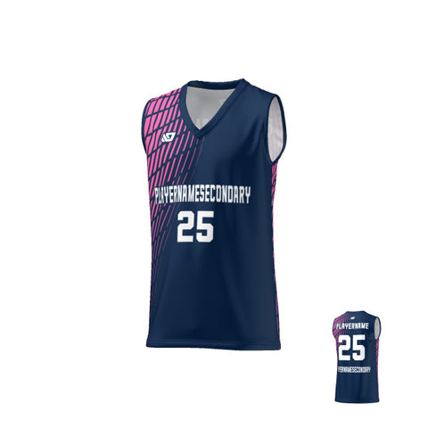 Basketball Jersey Gradient - Navy