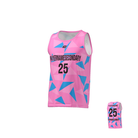 Flight Singlet Fragments - Pink
