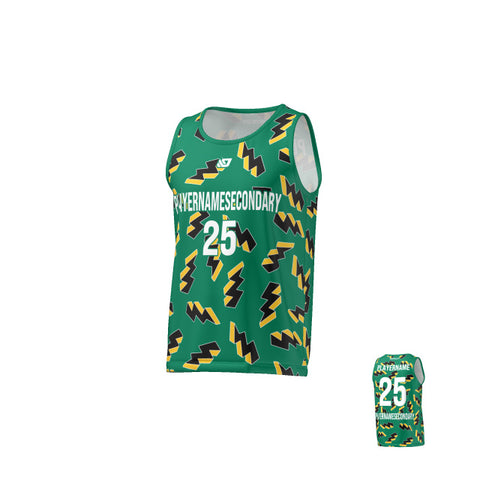 Flight Singlet 3D Lightning - Green
