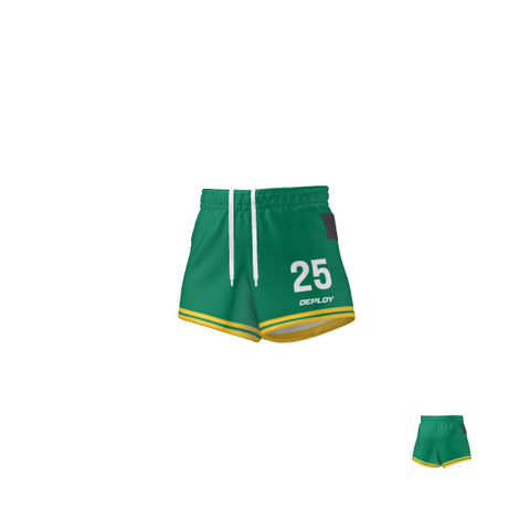 Oz Tag Shorts Plain - Green - Youth