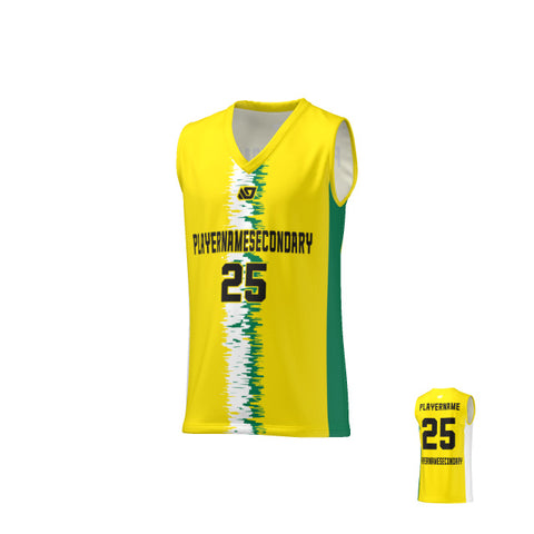 Basketball Jersey Static - Yellow