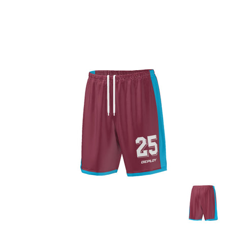 STRIDE SHORTS 4 - MAROON