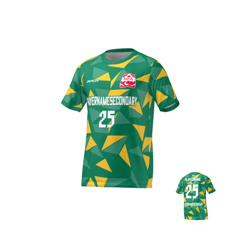 Nepean FA - Flight Jersey Fragments - Green