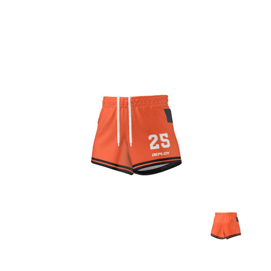 Oz Tag Shorts Hoops - Orange - Youth