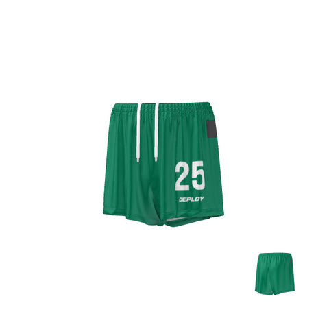 Oz Tag Shorts Plain - Green - Adult