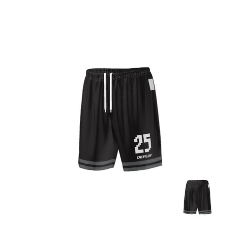 Oz Tag Shorts Hoops - Black
