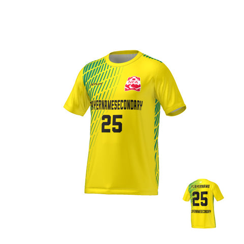 Nepean FA - Flight Jersey Gradient - Yellow