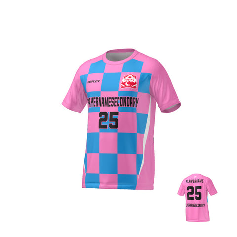 Nepean FA - Flight Jersey Checkers - Pink