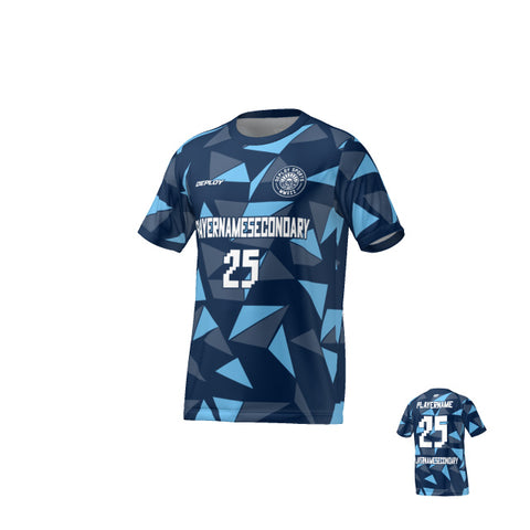 Flight Jersey Fragments - Navy