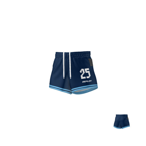 Oz Tag Shorts Hoops - Navy - Youth