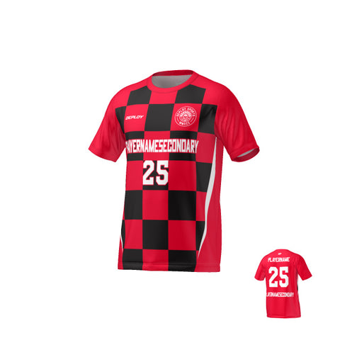 Flight Jersey Checkers - Red