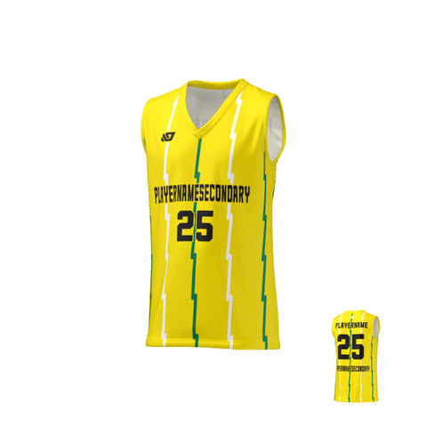 Basketball Jersey Lighting Strips - Yellow