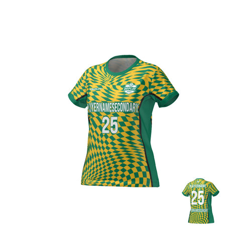 Flight Jersey Womens Warped - Green