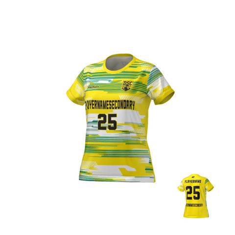 Flight Jersey Womens Glitch - Yellow