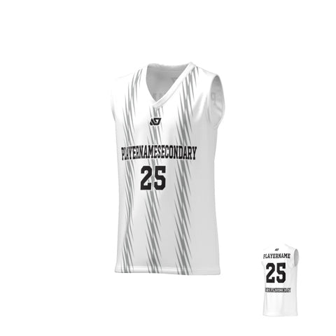 Basketball Jersey Flash - White