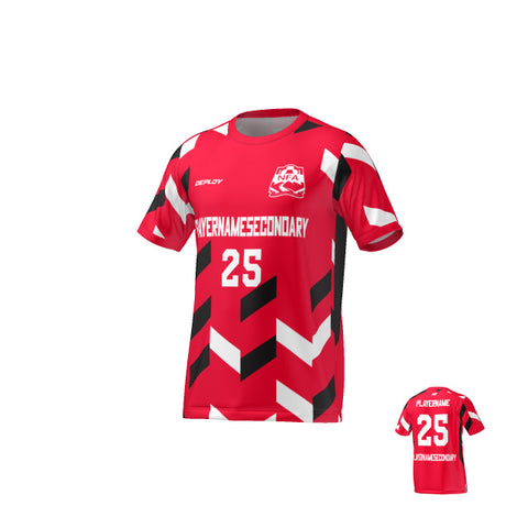 Nepean FA - Flight Jersey Arrows - Red